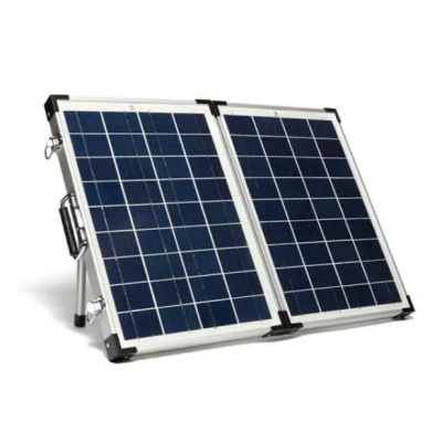 Folding case solar panels