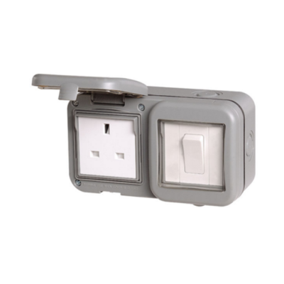 Outdoor Enclosed switch & socket